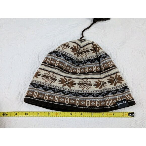 Turtle Fur Hat Kids Winter Merino Wool Nordin Style Tassel Cap  Made in Canada - Picture 6 of 8